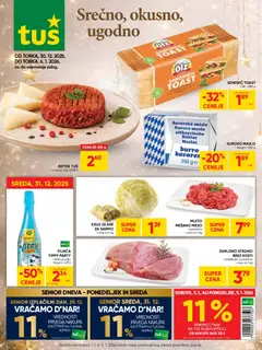 Tuš katalog akcije – veljaven od 30.12.2025