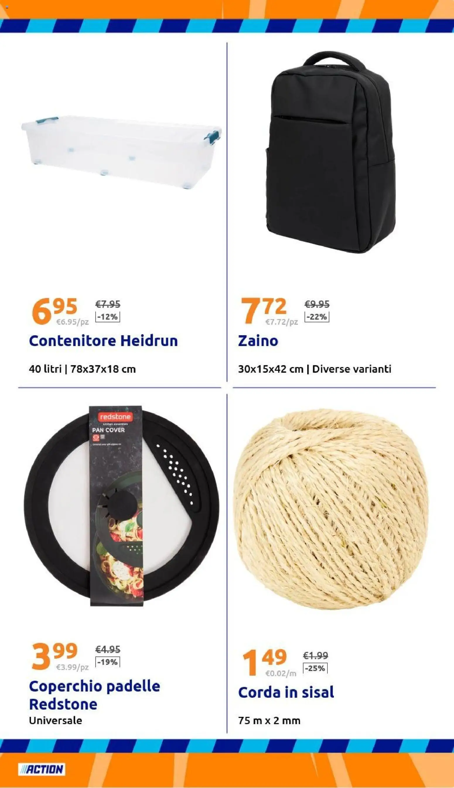 Volantino Action del 21.01.2026 | Pagina: 31 | Prodotti: Zaino, Contenitore