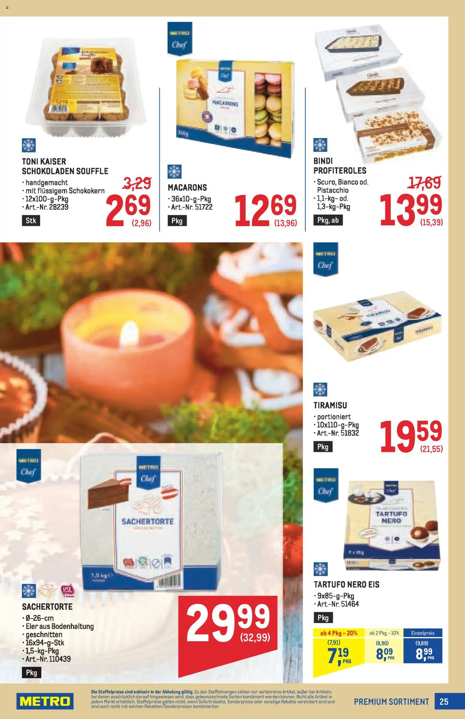 Metro angebote Profi gültig ab 11.12.2025 | Seite: 25 | Produkte: Eis, Eier