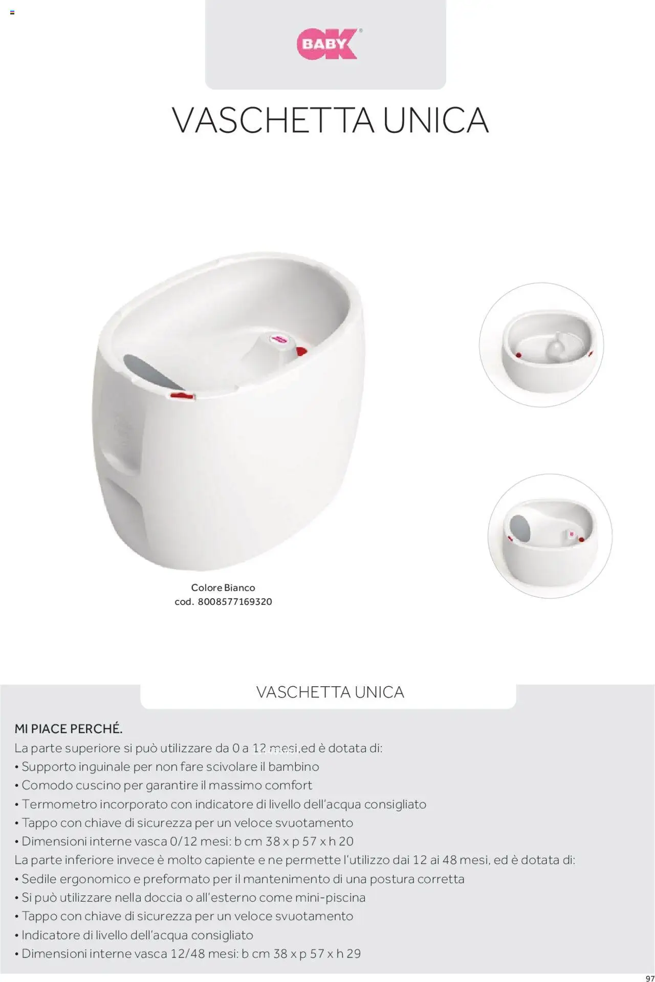 Volantino Prenatal del 01.01.2025 | Pagina: 6 | Prodotti: Termometro, Cuscino, Doccia