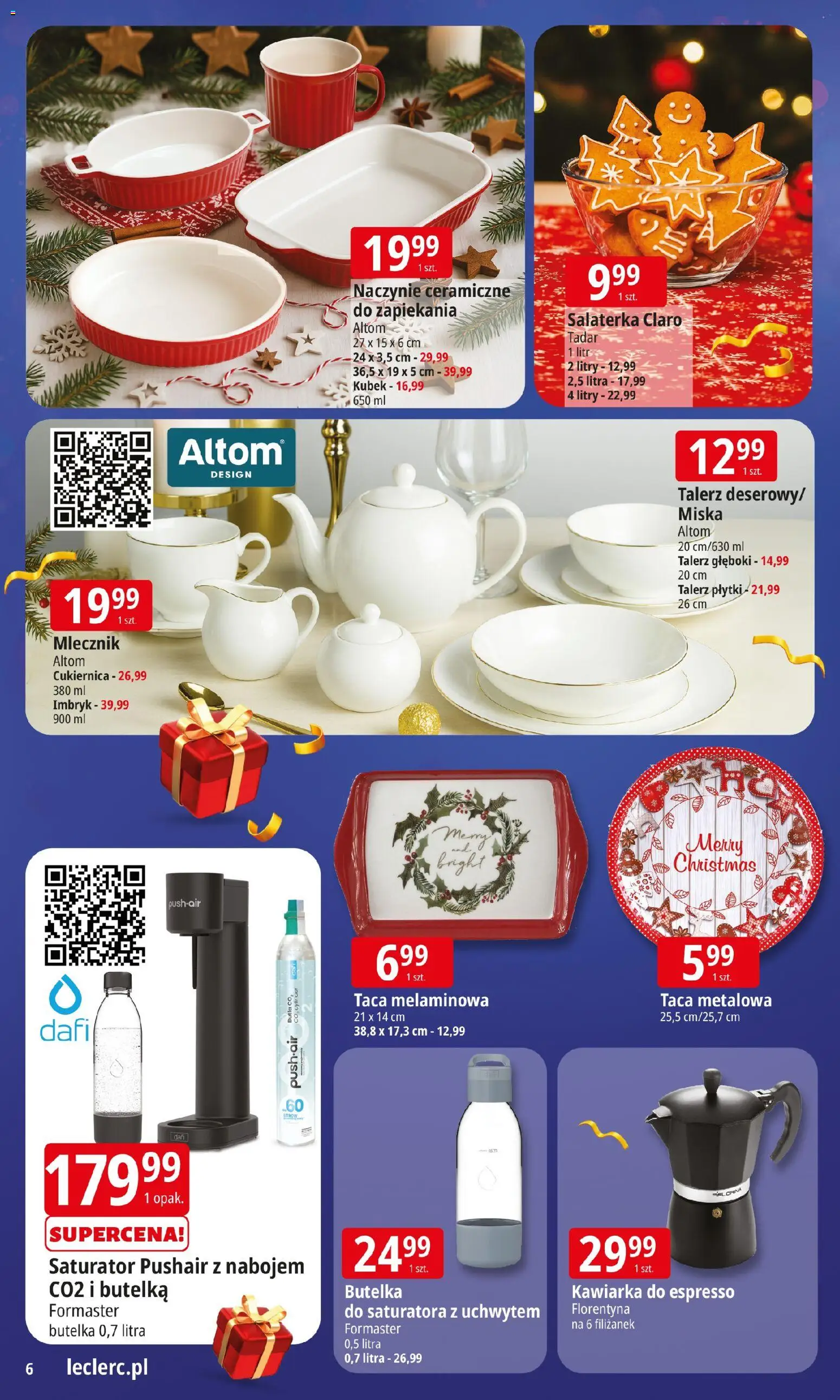 E.Leclerc Gazetka - Zielona Góra prezenty od 02.12.2025 | Strona: 7 | Produkty: Kawiarka