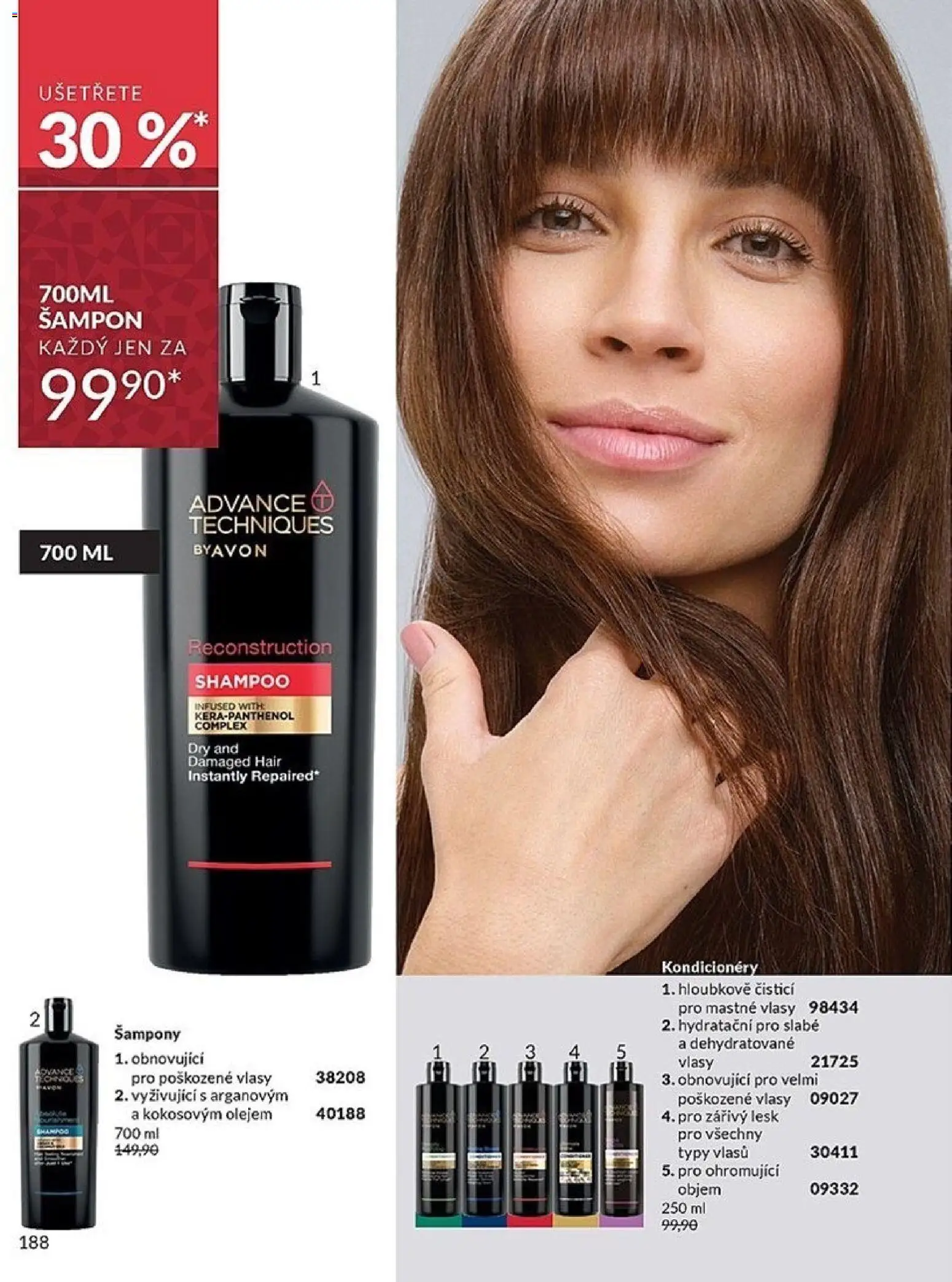 Avon Black Friday od 01.11.2025 | Strana: 188 | Produkty: Šampony, Šampon
