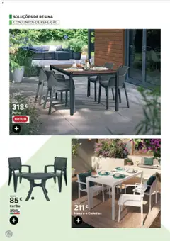 Pré-visualização Leroy Merlin Arquipélago da Madeira Jardim válido de 12.03.2026 | Página: 30 | Produtos: Cadeiras, Mesa