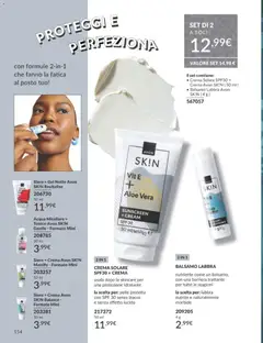 Anteprima del volantino Avon - Campagna 11/2025 valido a partire dal 01.11.2025 | Pagina: 154 | Prodotti: Balsamo, Crema, Crema solare, Aloe vera