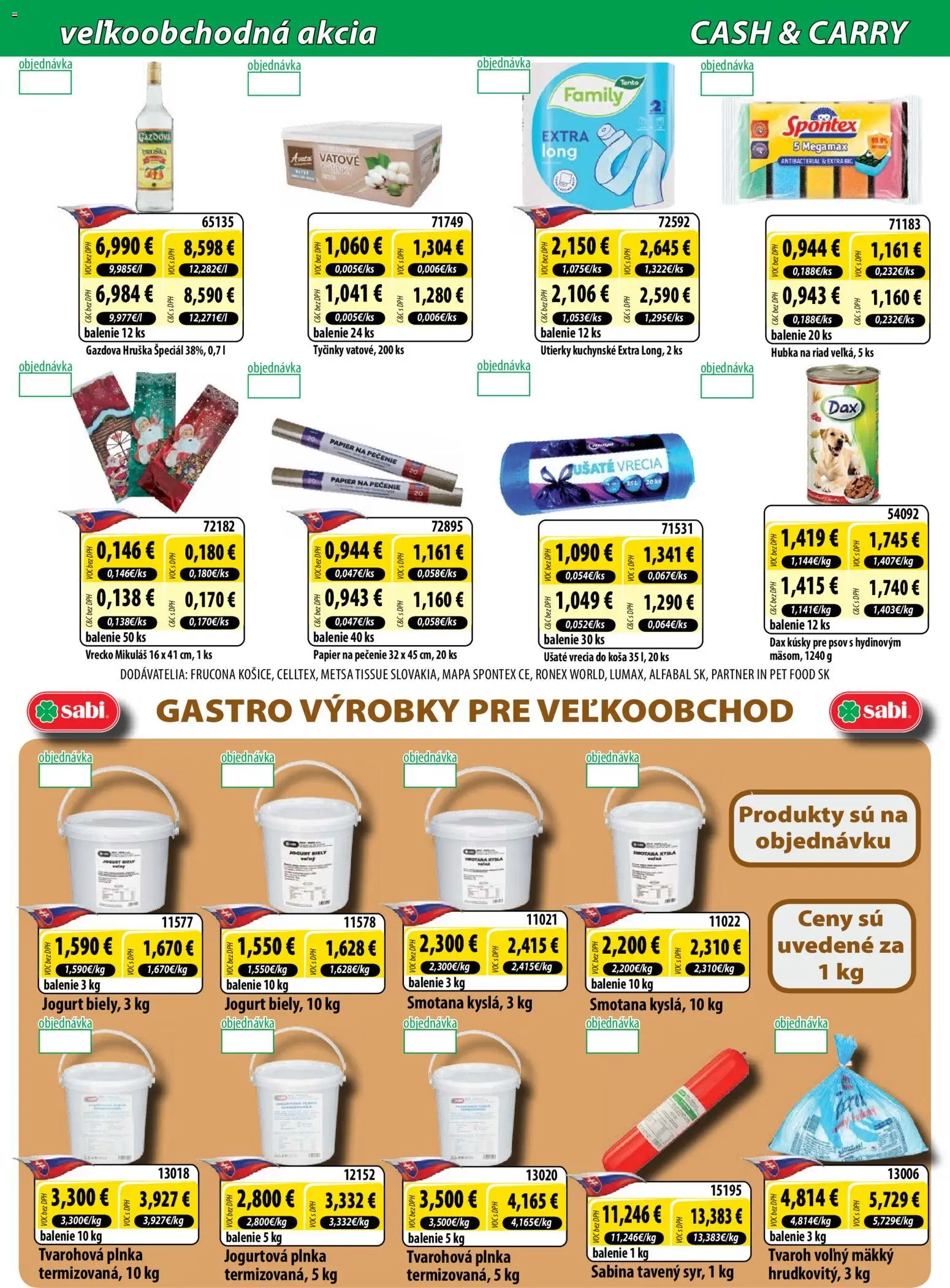 Nové Milk Agro akcie – leták je platný od 03.12.2025 | Strana: 7 | Produkty: Jogurt, Smotana, Hubka, Tvaroh