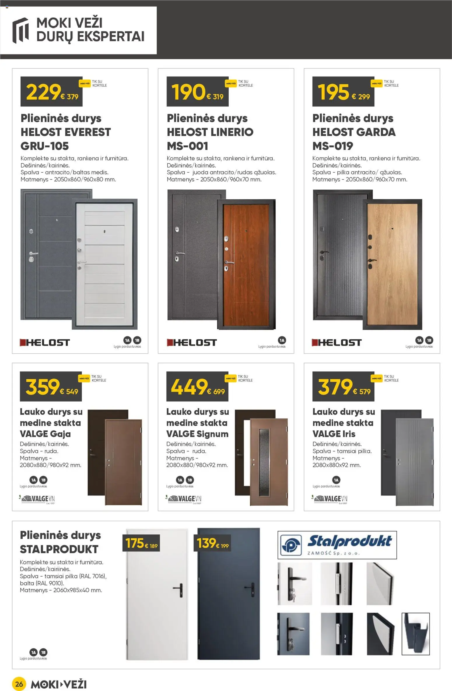 MOKI VEŽI akcijos nuo 05.02.2026 | Puslapis: 26