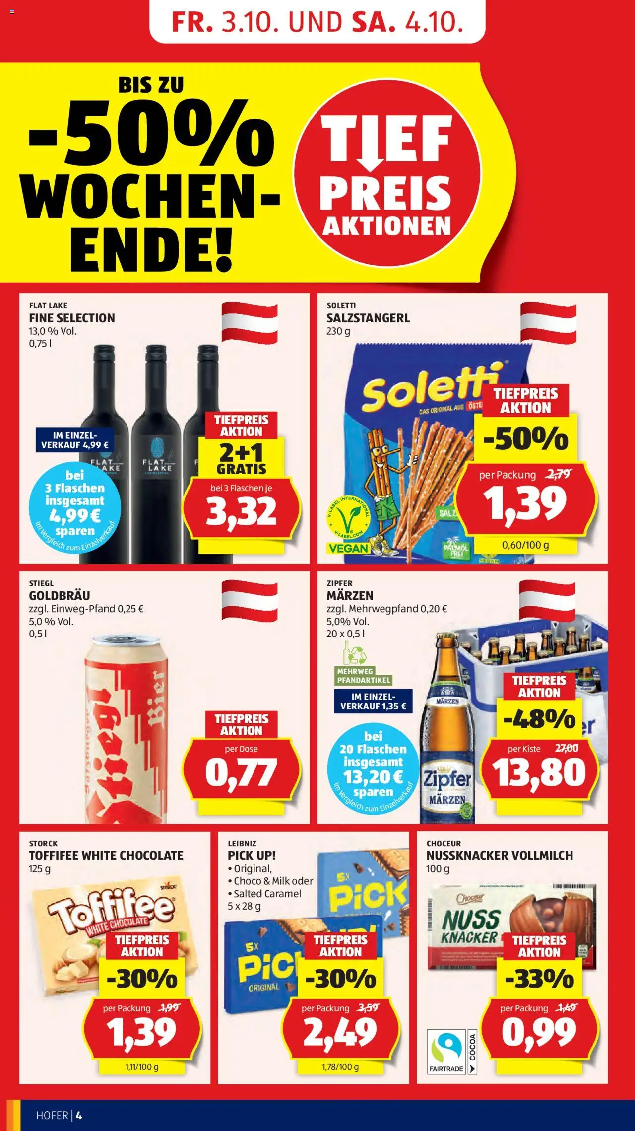 Hofer Flugblatt gültig ab 03.10.2025 | Seite: 6 | Produkte: Salz