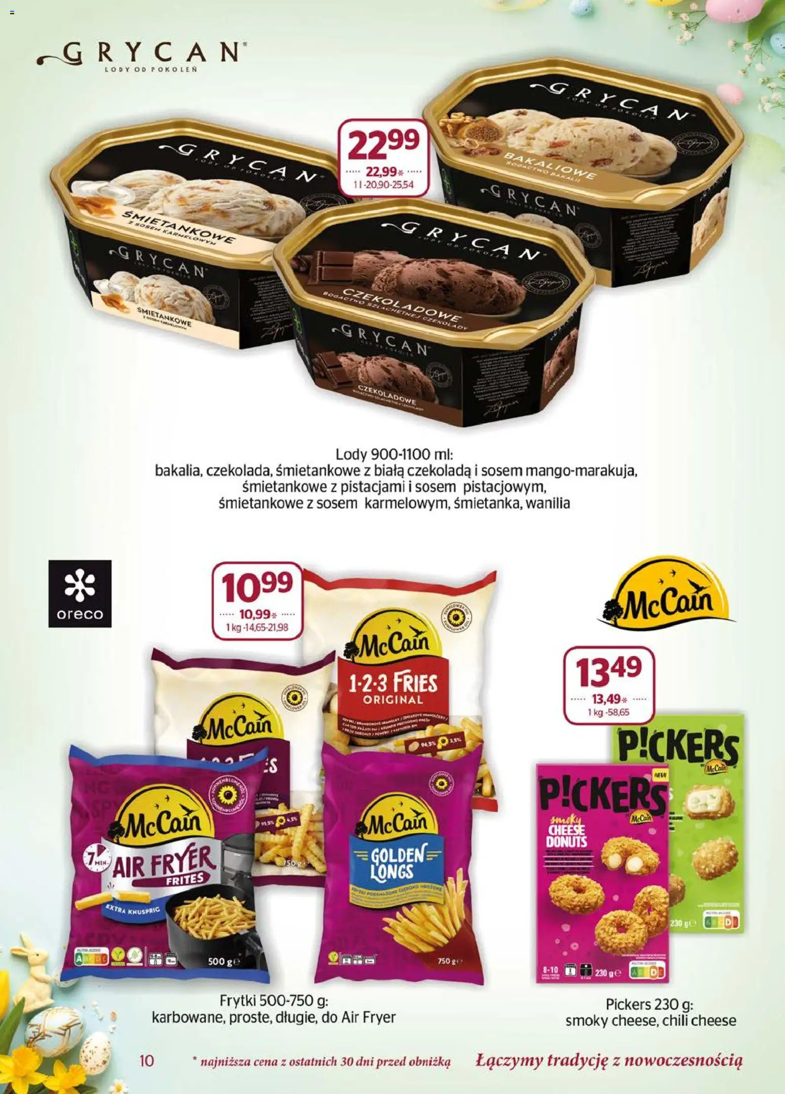 Społem gazetka od 01.03.2026 | Strona: 10 | Produkty: Chili, Czekolada, Frytki, Lody