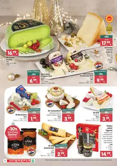 Delicije Interspar - Pregled kataloga iz trgovine Interspar, vrijedi od 27.11.2025 | Stranica: 4 | Proizvodi: Sir, Maslinovo ulje, Džem, Gouda