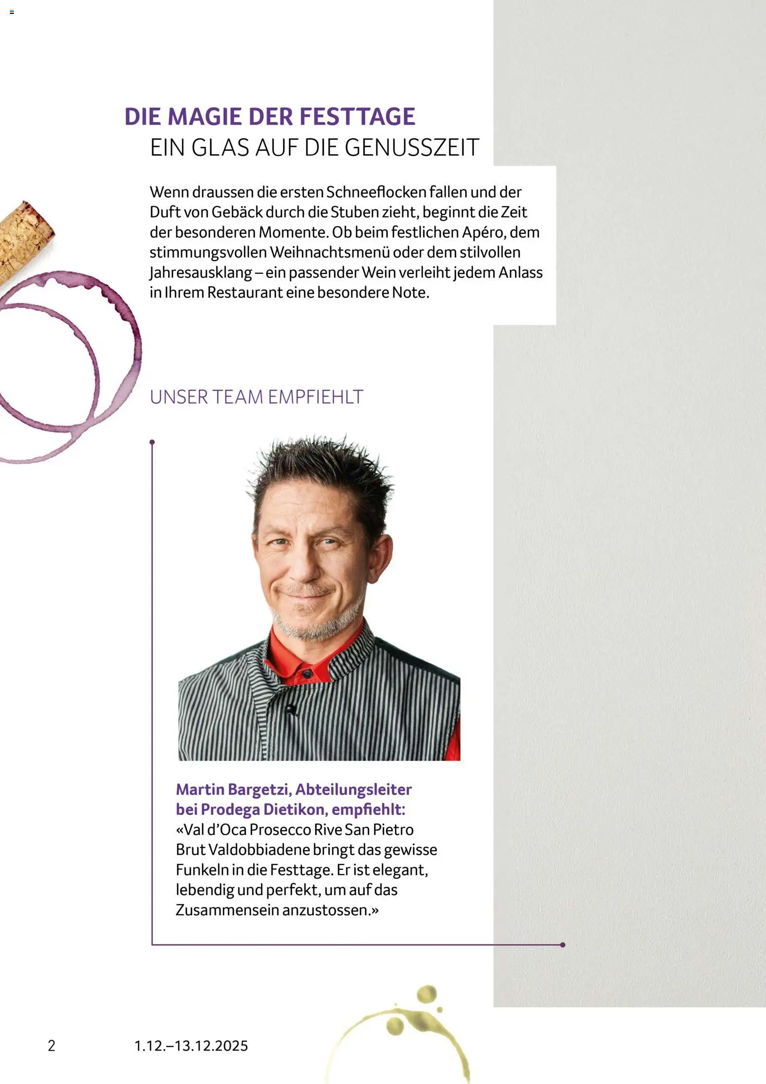 Prodega Aktionen Enoteca – gültig ab 01.12.2025 | Seite: 2 | Produkte: Duft, Wein