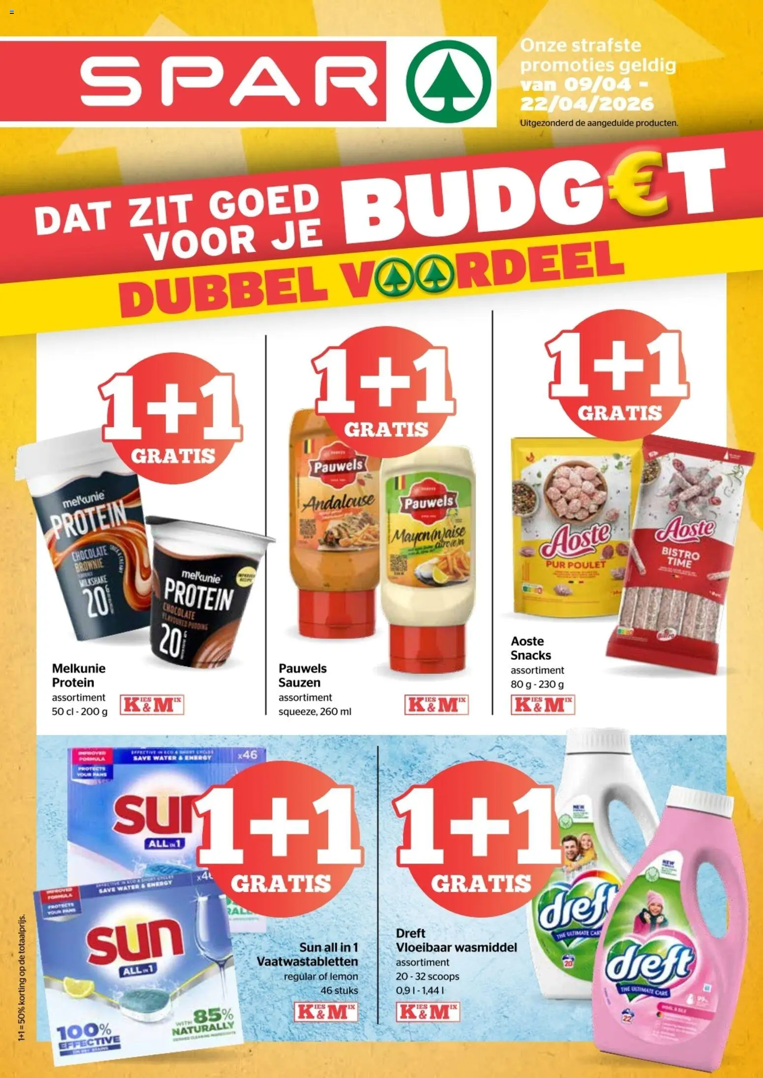 {H1} | Pagina: 1 | Producten: Snacks, Wasmiddel