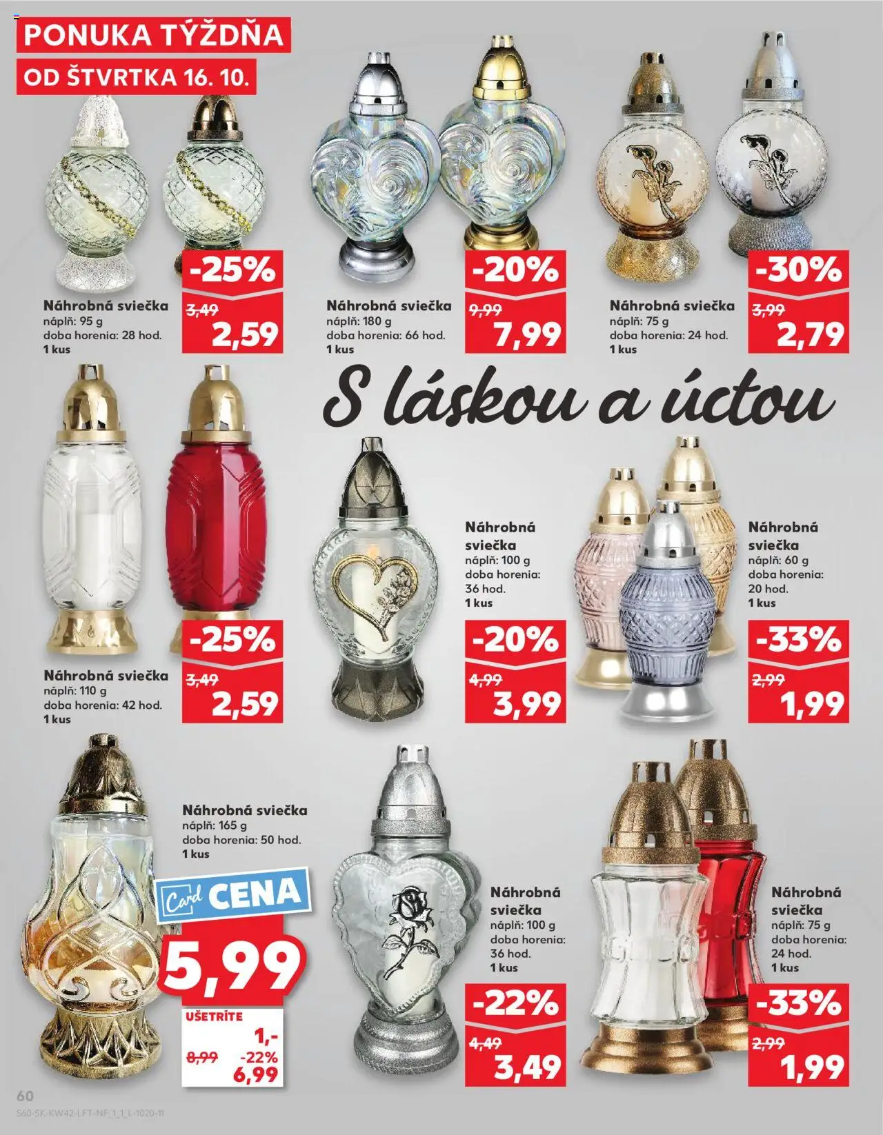 Nové Kaufland akcie – leták je platný od 16.10.2025 | Strana: 60