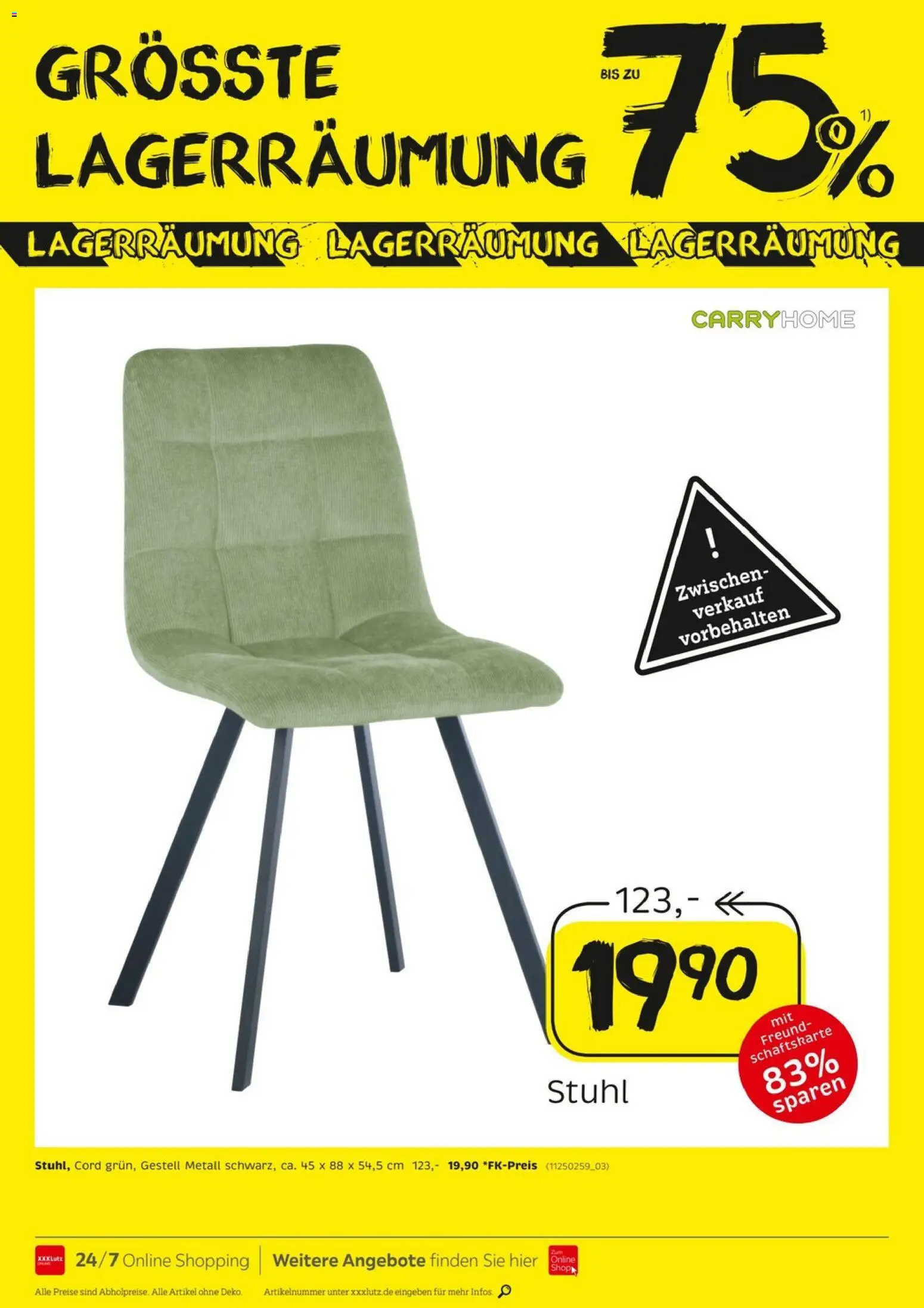 XXXL Lutz Lagerräumungsverkauf – gültig ab 21.12.2025 | Seite: 8