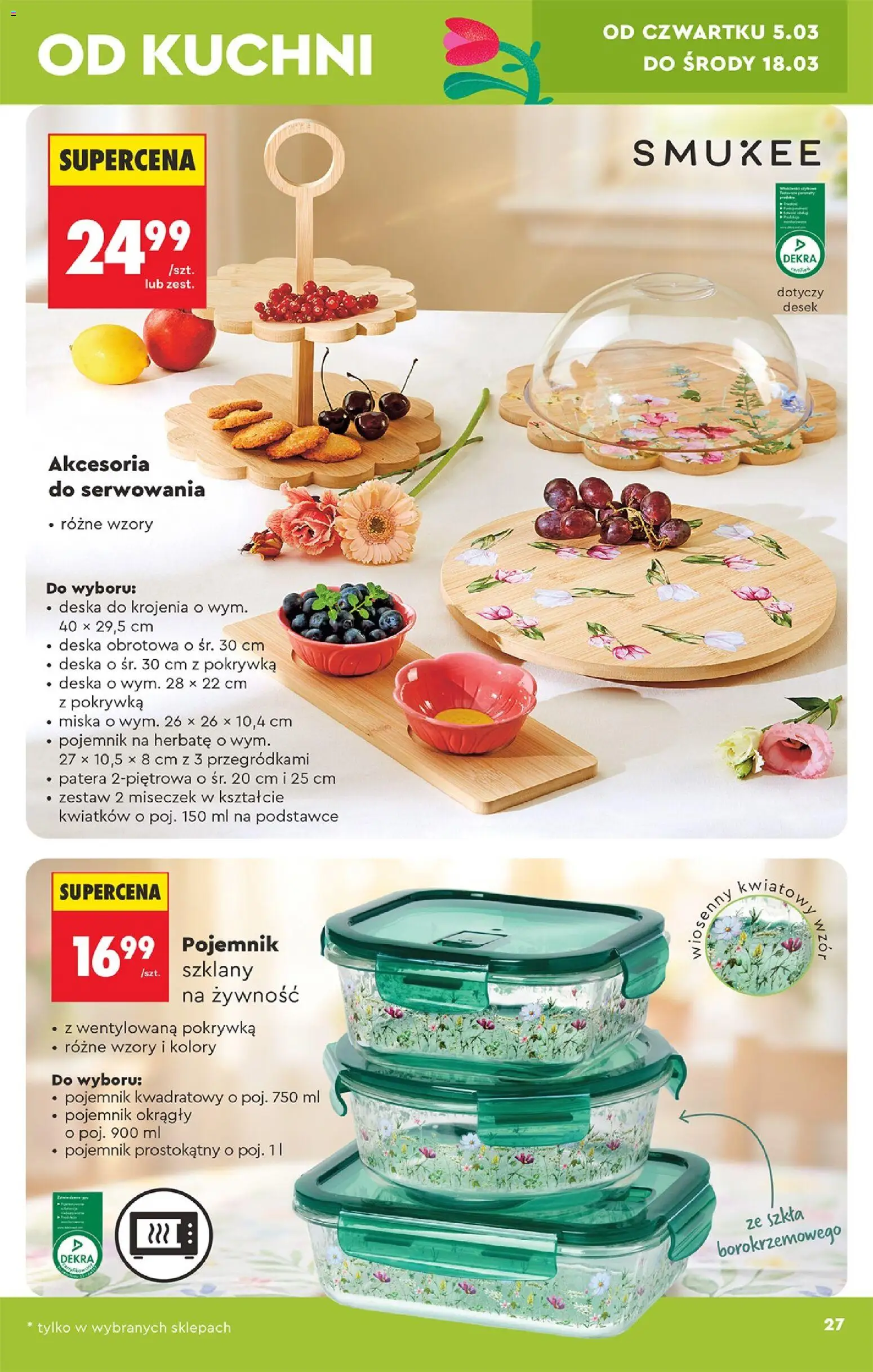 Biedronka gazetka Hity i inspiracje od 28.02.2026 | Strona: 29 | Produkty: Deska do krojenia