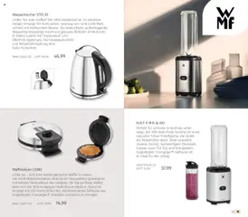 Müller Haushaltskatalog ab 03.10.2025 gültig | Seite: 43 | Produkte: Wasserkocher, Tee, Waffeleisen, Eis