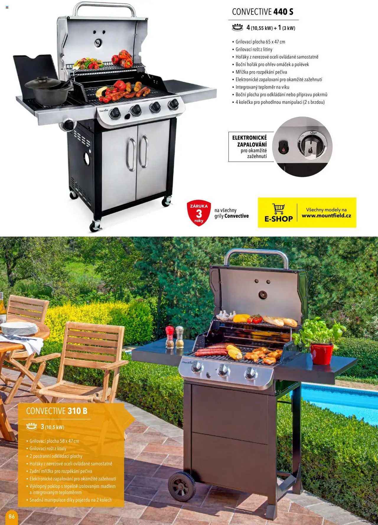 Mountfield katalog 2025 od 16.04.2025 | Strana: 86 | Produkty: Teploměr, Rošt, Modely