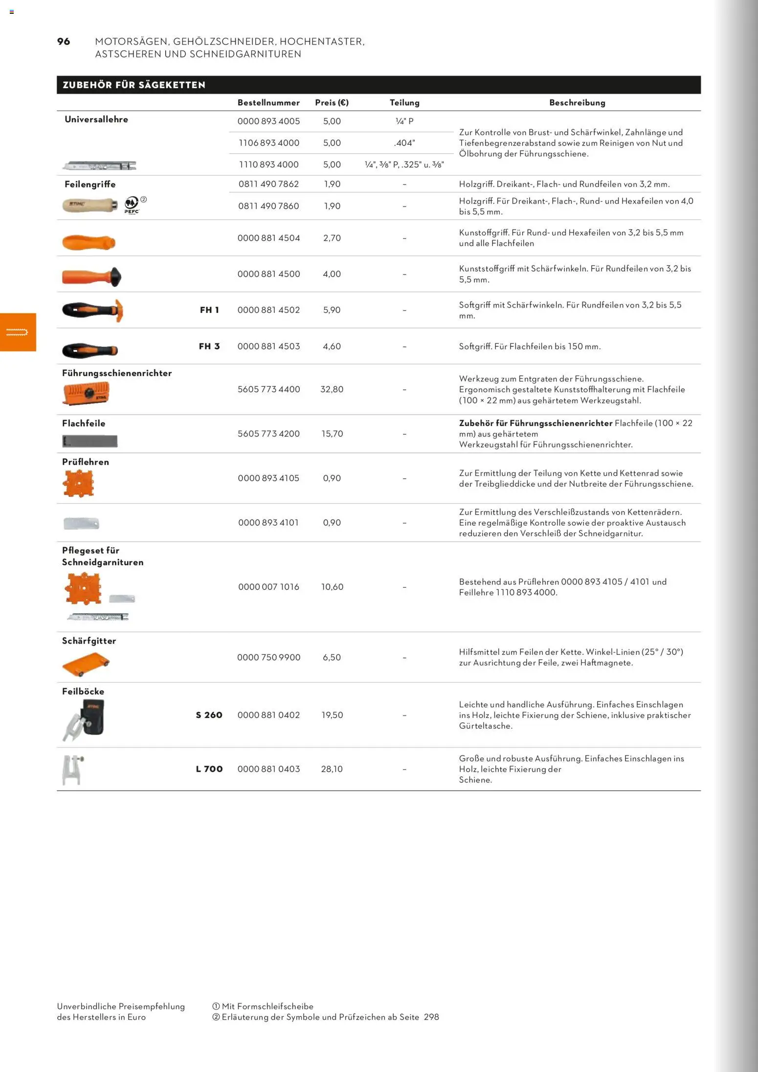 STIHL Katalog – gültig ab 01.01.2026 | Seite: 96