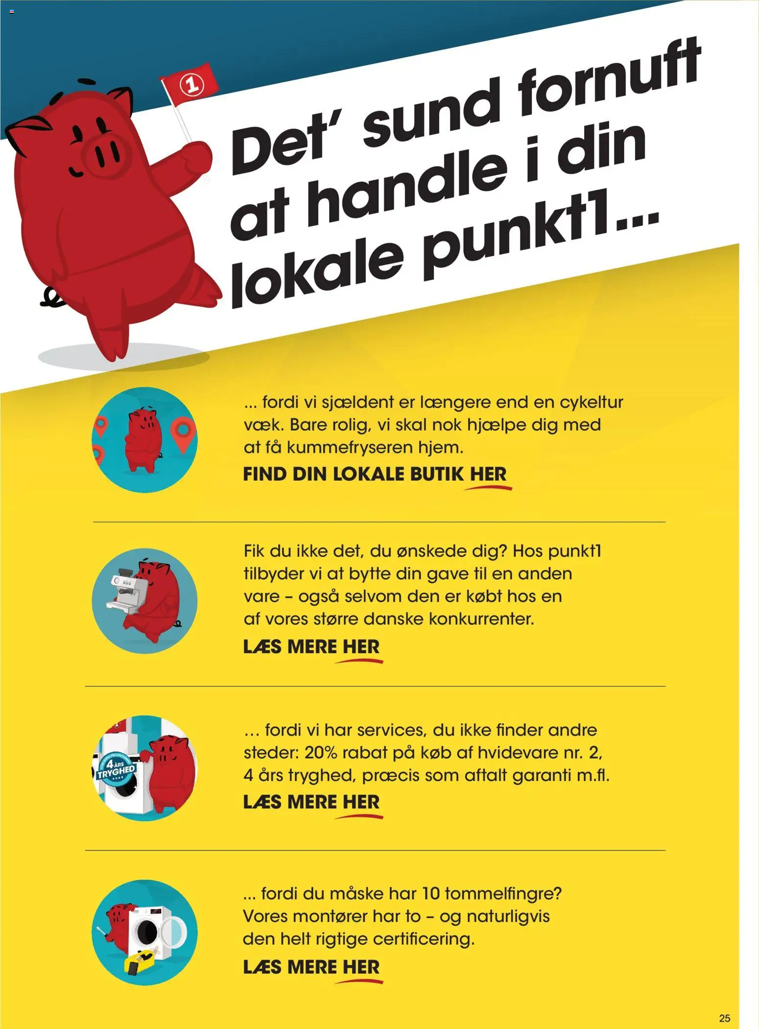 Punkt1 tilbudsavis – gyldig fra 01.12.2025 | Side: 25 | Produkter: Maske, Søm