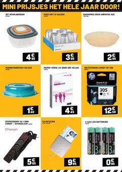  | Pagina: 6 | Producten: Papier, Batterijen, Pot