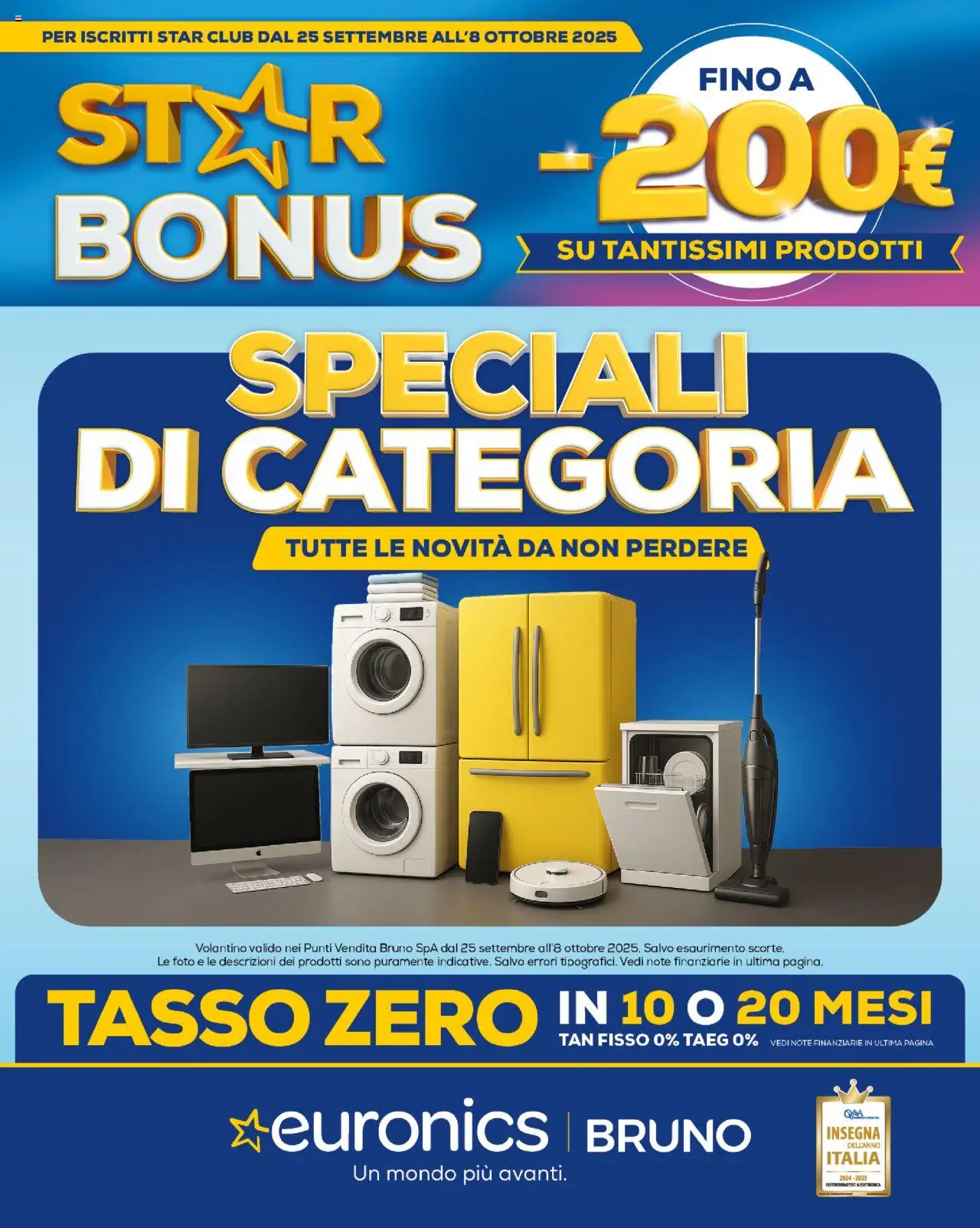Volantino Euronics del 25.09.2025 | Pagina: 1