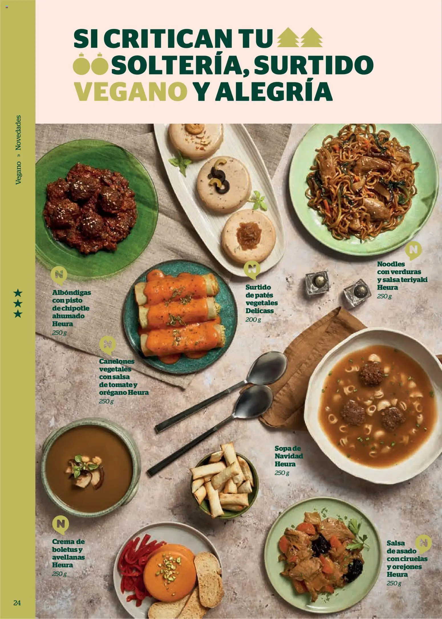 La Sirena Especial Navidad │ válido desde el 13.11.2025 | Página: 24 | Productos: Salsa de tomate, Crema, Canelones