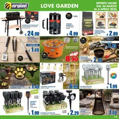 Anteprima del volantino Europlanet Casa volantino valido a partire dal 26.03.2026 | Pagina: 13 | Prodotti: Barbecue, Lampada solare, Spatola, Pinze