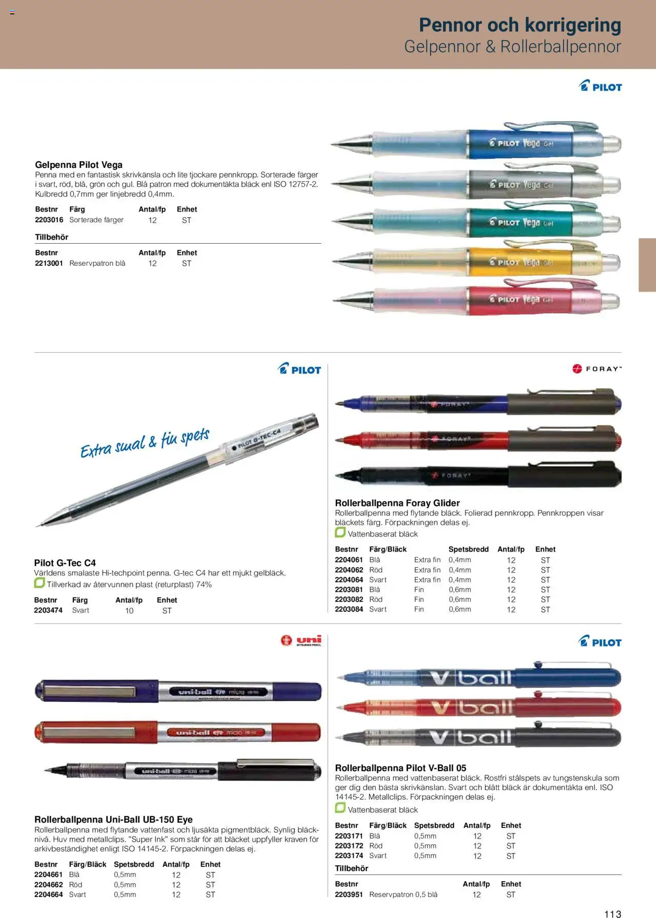 Office Depot reklamblad aktuell från 15.02.2024 | Sida: 115 | Produkter: Penna