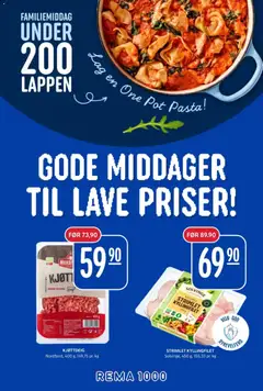 Forhåndsvisning av Rema 1000 kundeavis gyldig fra 16.02.2026