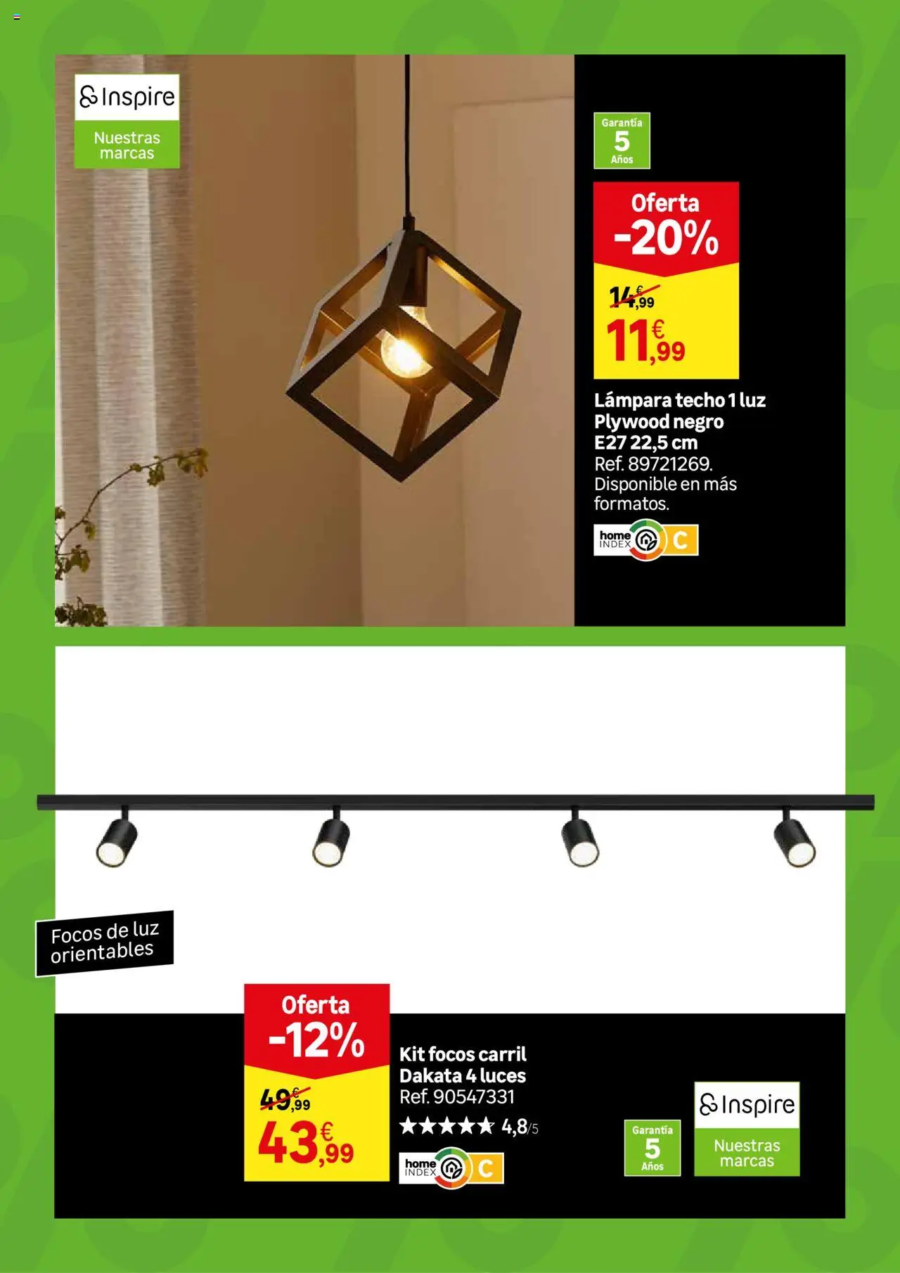 Leroy Merlin Black Friday │ válido desde el 21.10.2025 | Página: 54 | Productos: Lámpara