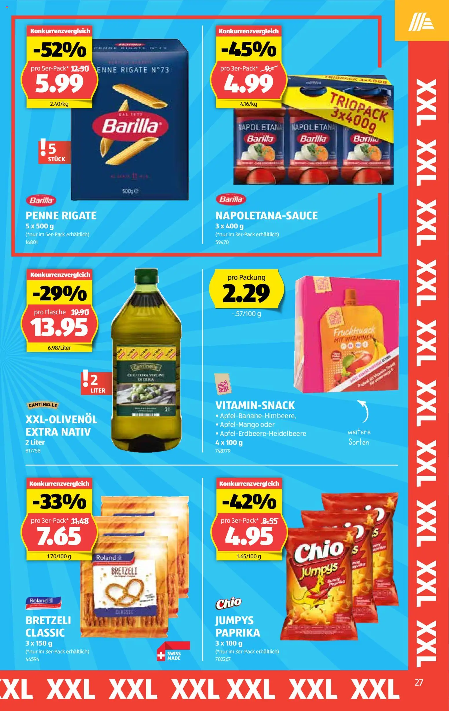 Aldi aktionen – gültig ab 09.04.2026 | Seite: 27 | Produkte: Barilla