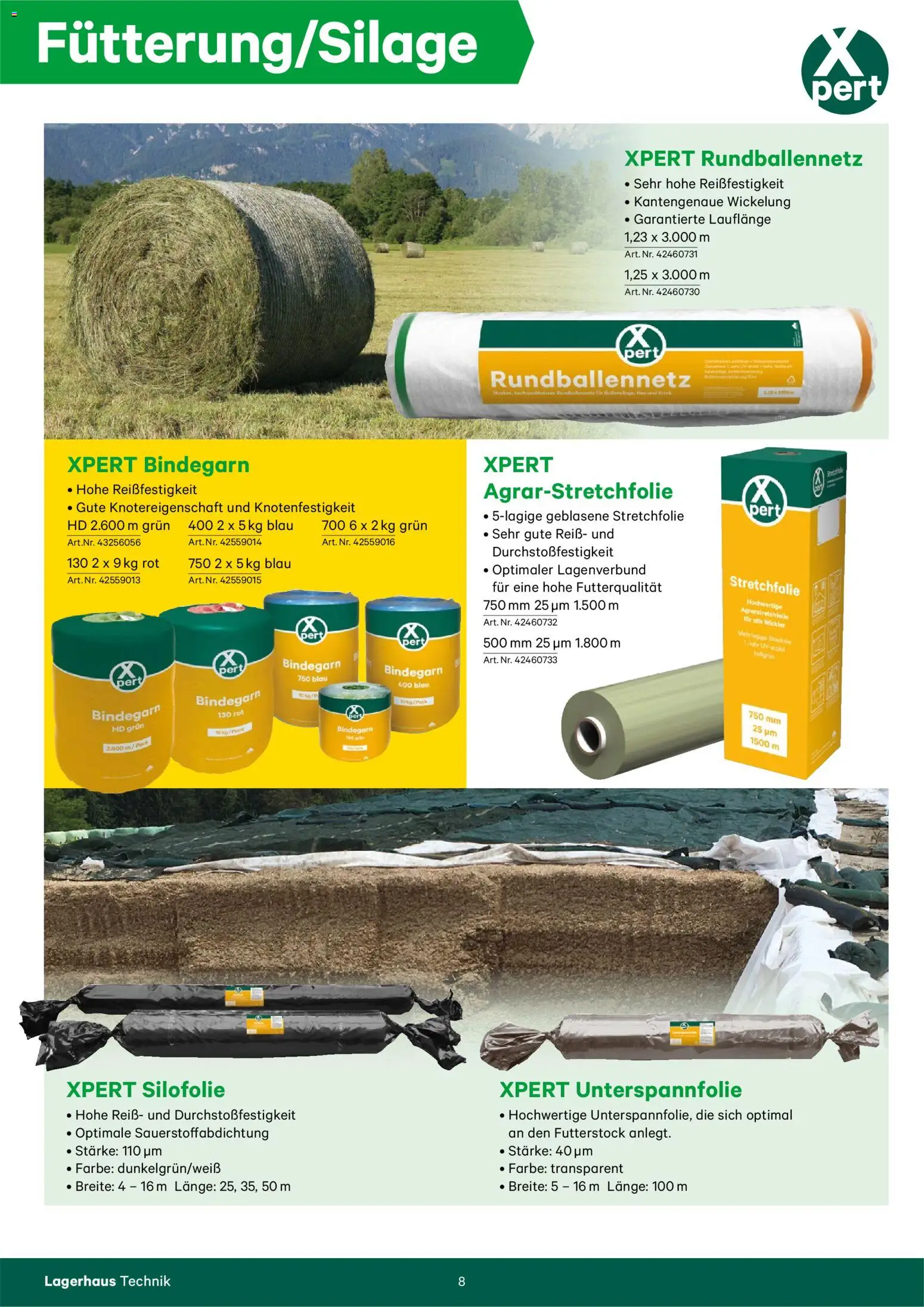 Lagerhaus Grünland-Kompetenz erfahren gültig ab 01.10.2025 | Seite: 8