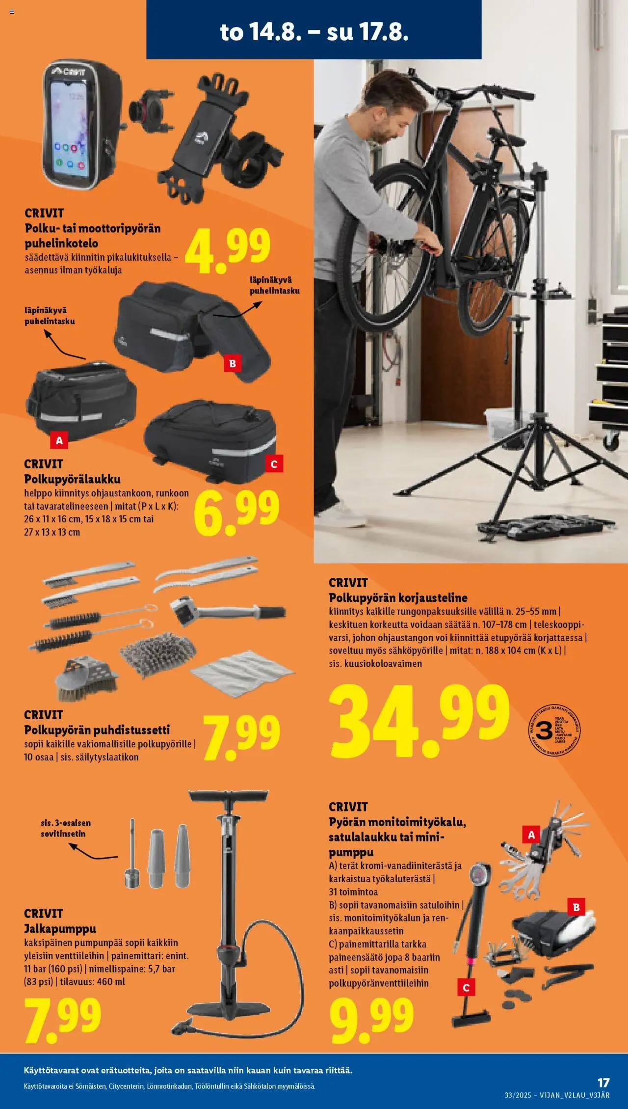  | Sivu: 19 | Tuotteet: Painemittari, Voi, Pumppu