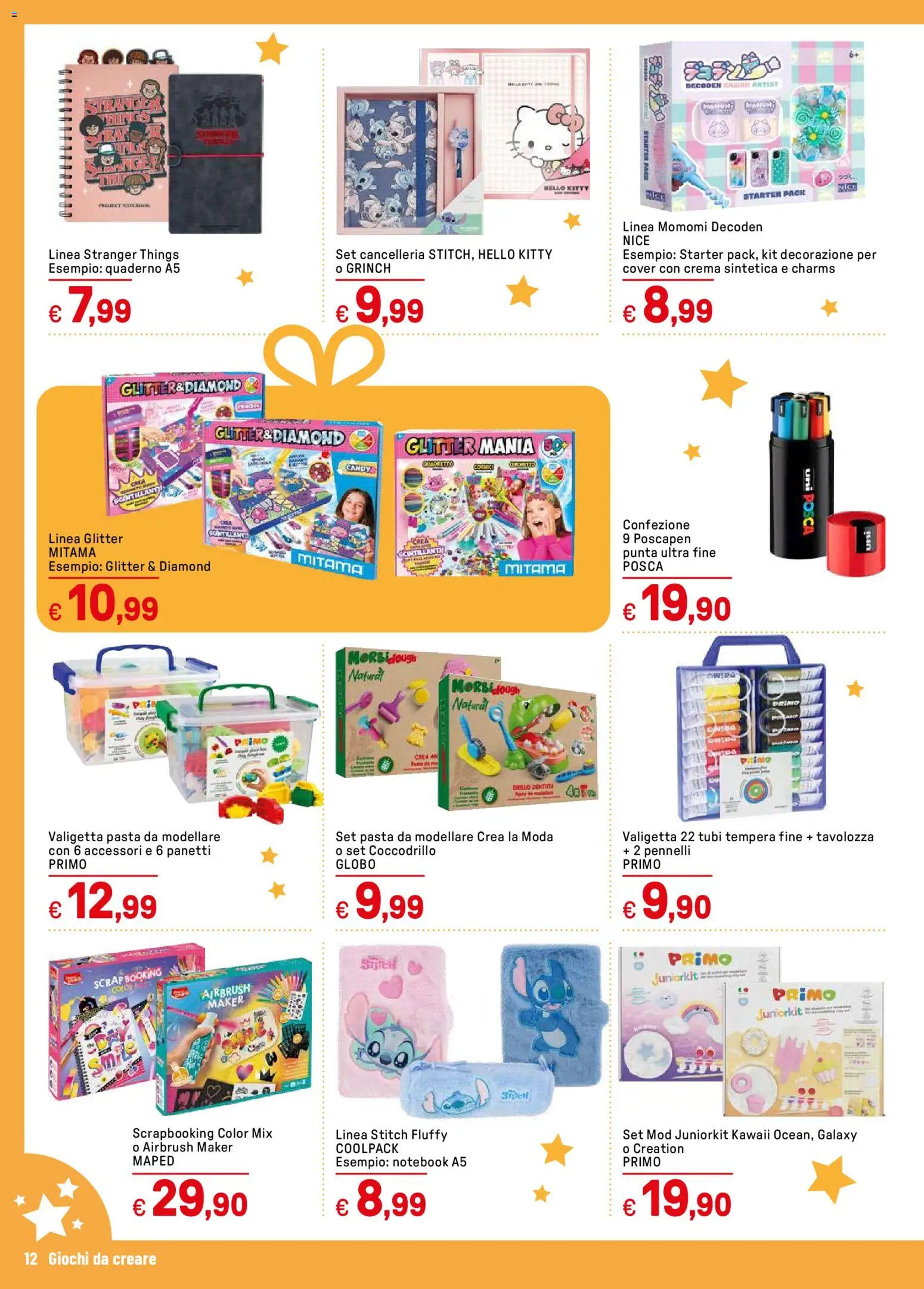 Volantino Iper del 05.11.2025 | Pagina: 12 | Prodotti: Crema, Pasta, Quaderno, Valigetta