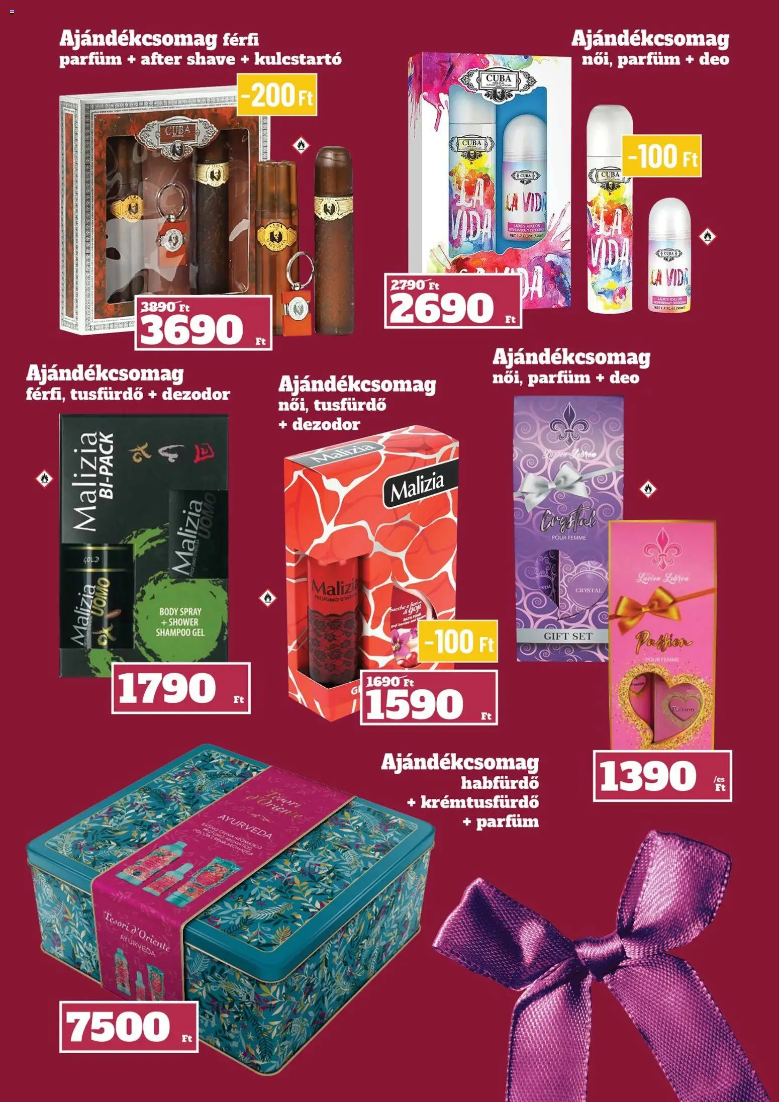 Family Diszkont akciós ujság - amely érvényes a következő dátumtól: 06.11.2025 | Oldal: 10 | Termékek: Body, Parfüm, Tusfürdő, Dezodor