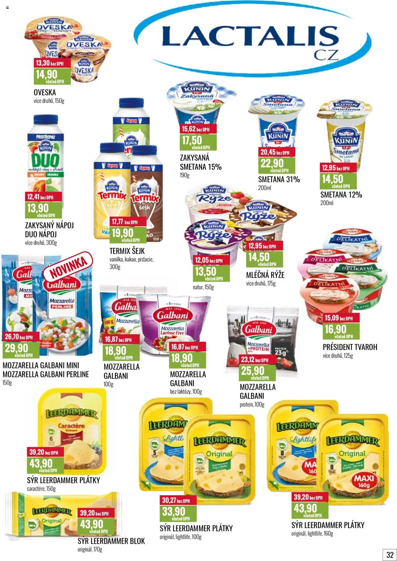 Ratio leták od 01.06.2025 | Strana: 33 | Produkty: Blok, Leerdammer, Zakysaná smetana, Protein
