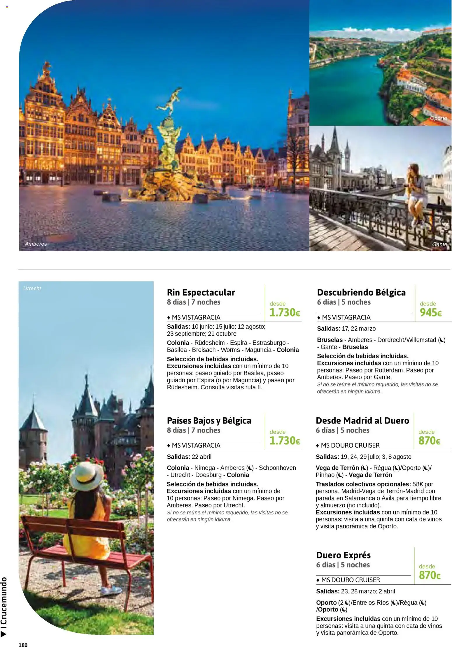 Viajes El Corte Inglés Cruceros marítimos │ válido desde el 01.01.2026 | Página: 181 | Productos: Colonia