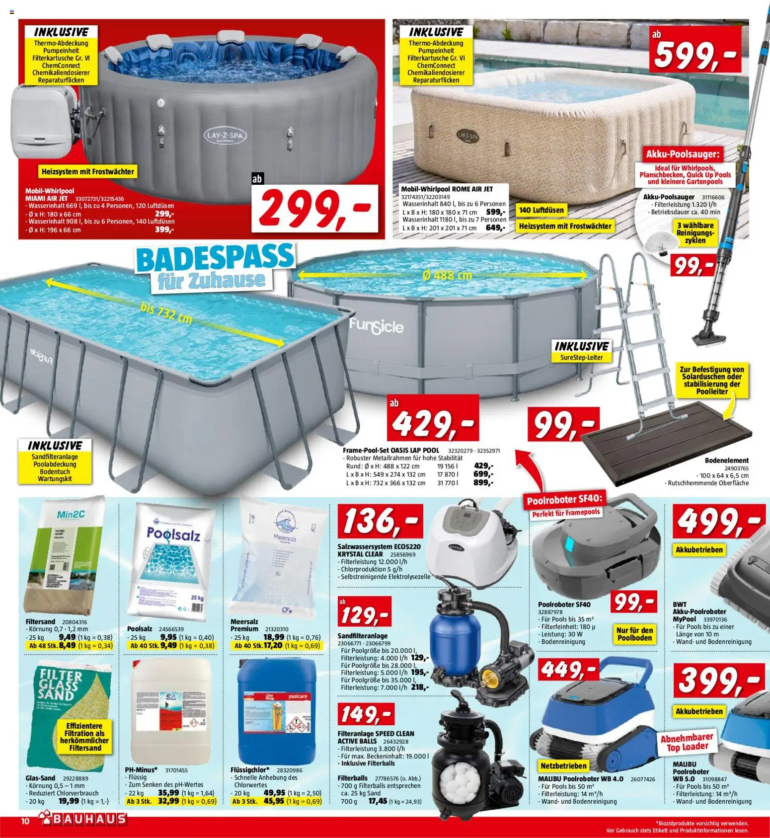 Bauhaus Prospekt aktuell gültig ab 29.04.2026 | Seite: 10