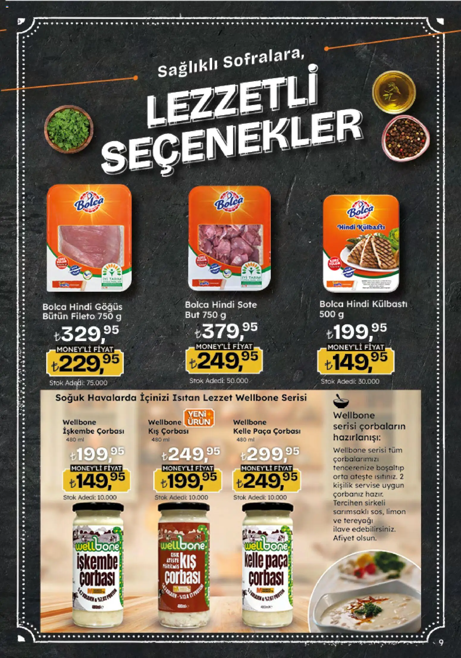 Migros Black Friday - 20.11.2025 tarihinden itibaren geçerlidir | Sayfa: 9 | Ürünler: Tereyağı, Limon, Hindi göğüs