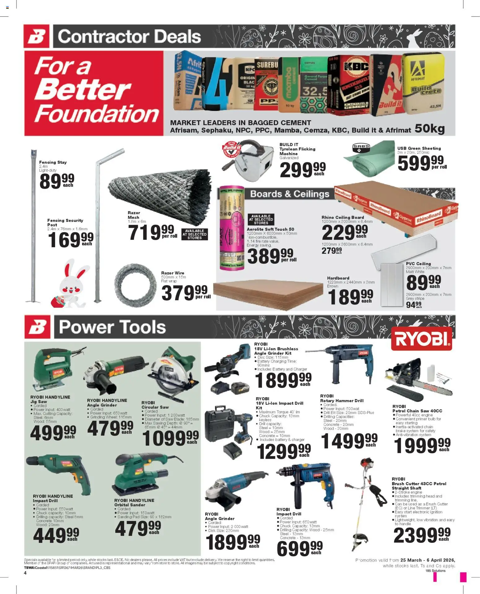 New Build It catalogue – valid from 25.03.2026 | Page: 4