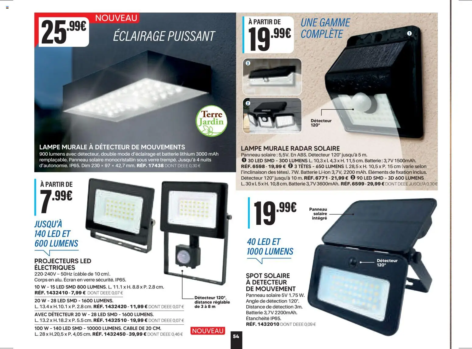 {H1} | Page: 54 | Produits: Câble, Batterie, Lampe, Panneau solaire