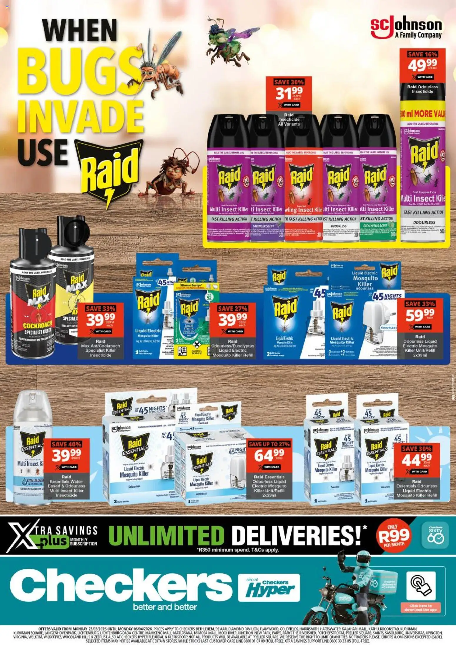 New Checkers catalogue – valid from 23.03.2026 | Page: 1 | Products: Water