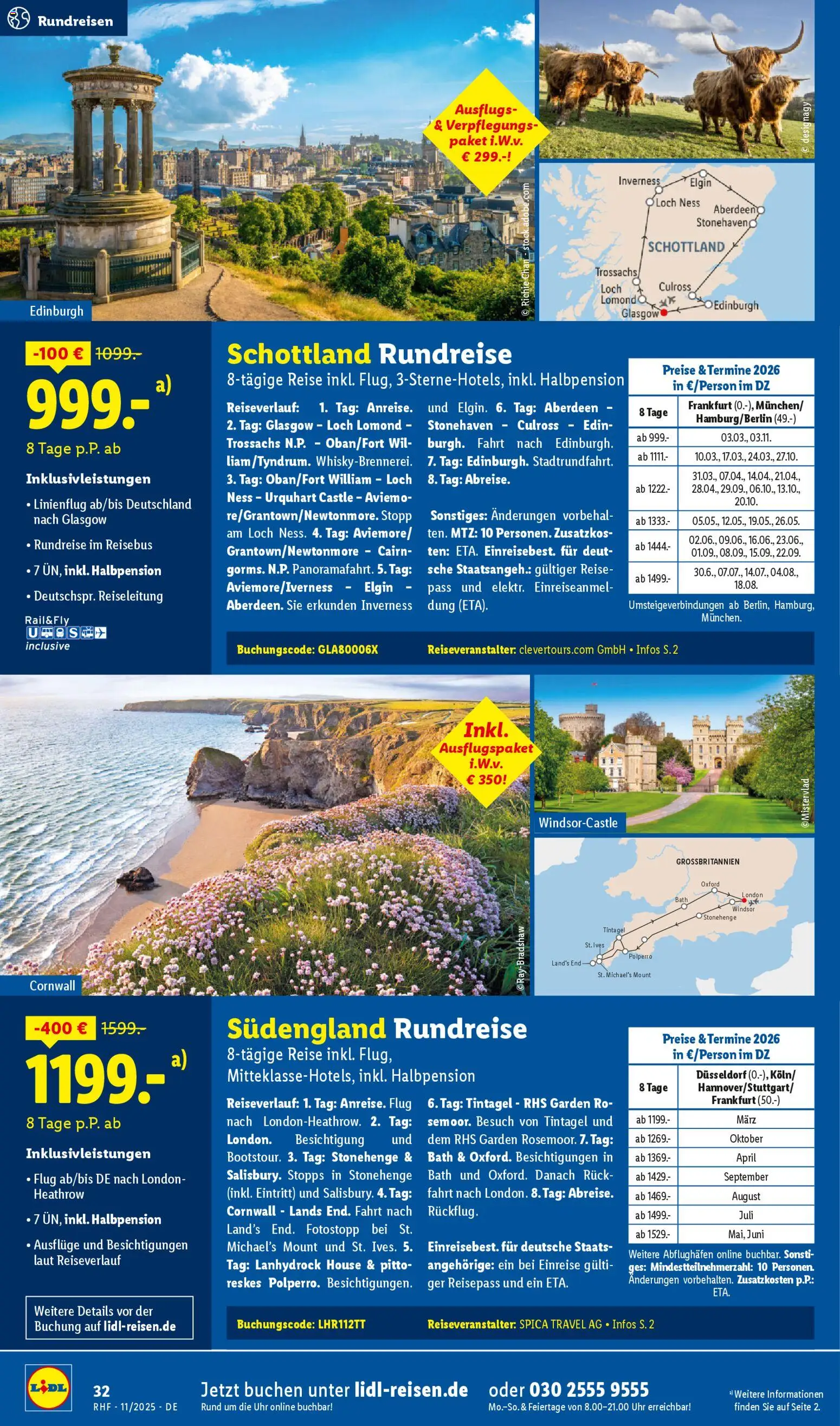 Lidl Reisen  - Black Friday – gültig ab 29.10.2025 | Seite: 32 | Produkte: Uhr