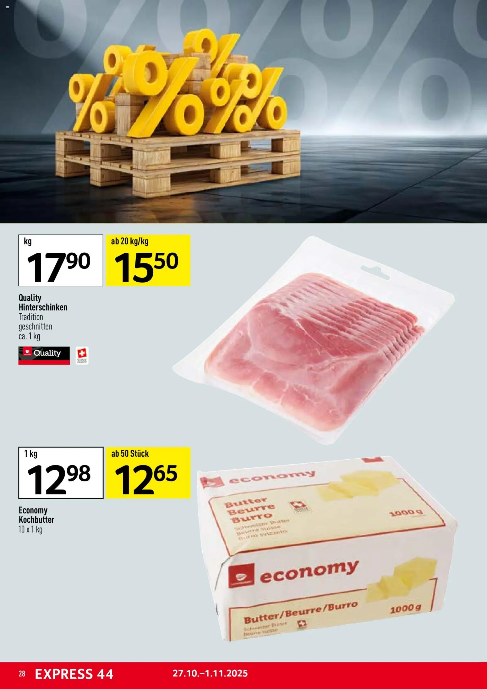 Prodega Aktionen – gültig ab 27.10.2025 | Seite: 28 | Produkte: Butter