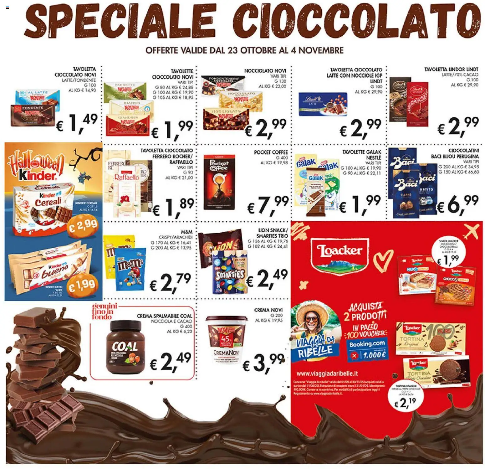 Volantino Coal del 23.10.2025 | Pagina: 17 | Prodotti: Crema, Latte, Nocciole, Cacao