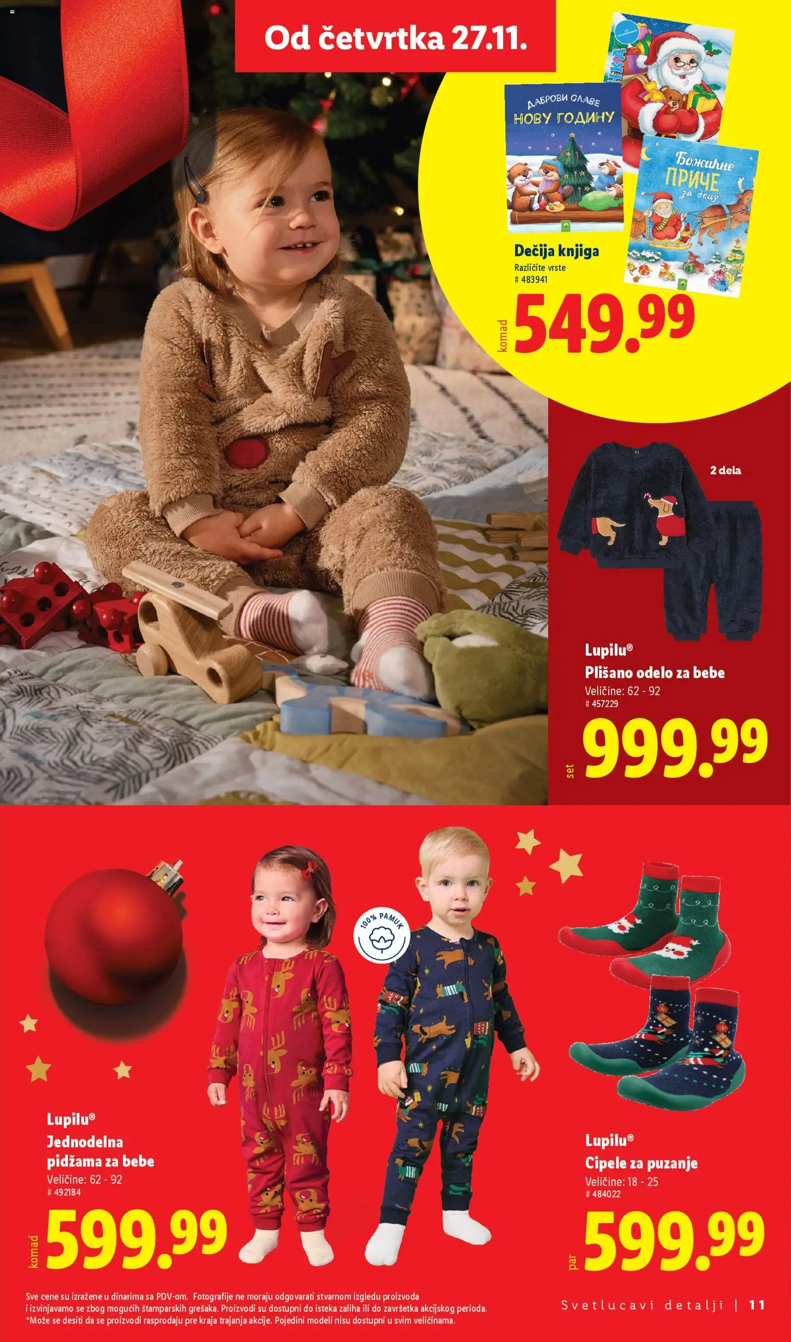 Lidl katalog - važi od 24.11.2025 | Strana: 11 | Proizvode: Cipele, Pidžama, Odelo