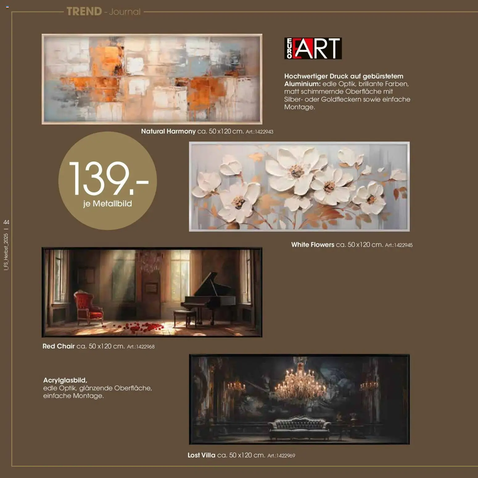 Zurbrüggen - Zurbrüggen: Raum für neue Lieblingsstücke – gültig ab 19.10.2025 | Seite: 44