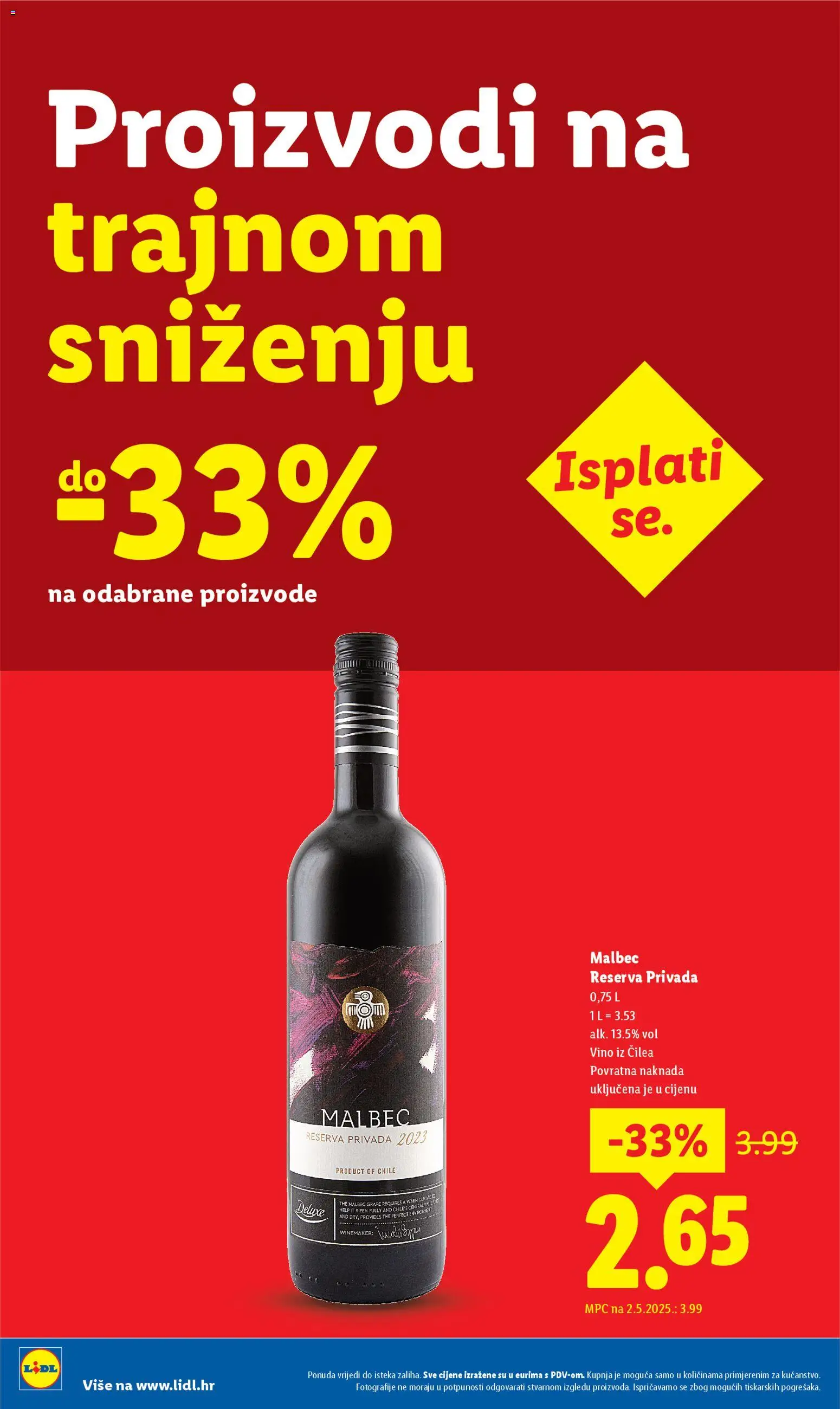 Lidl katalog | vrijedi od 08.09.2025 | Stranica: 18 | Proizvodi: Vino