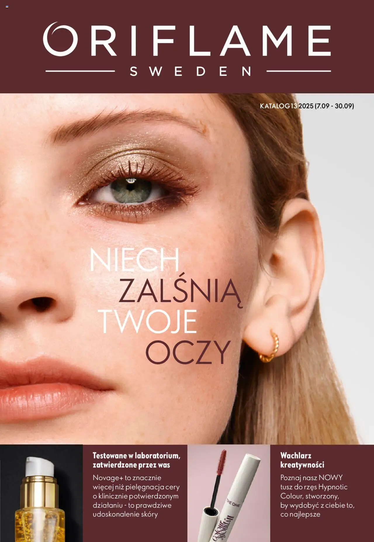 Oriflame Katalog 13 2025 od 07.09.2025 | Strona: 1 | Produkty: Tusz do rzęs