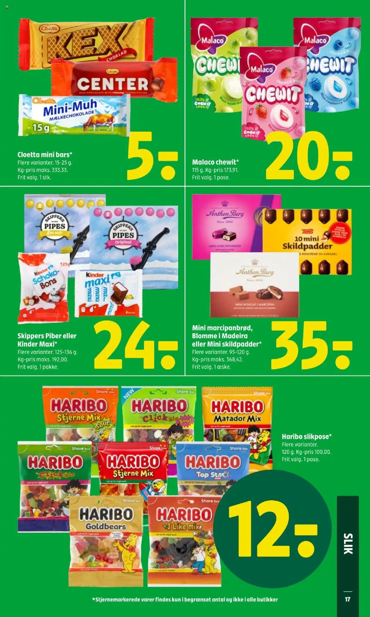 Coop 365 Tilbudsavis gyldig fra 14.08.2025 | Side: 19 | Produkter: Slik, Salt, Marcipan, Nougat