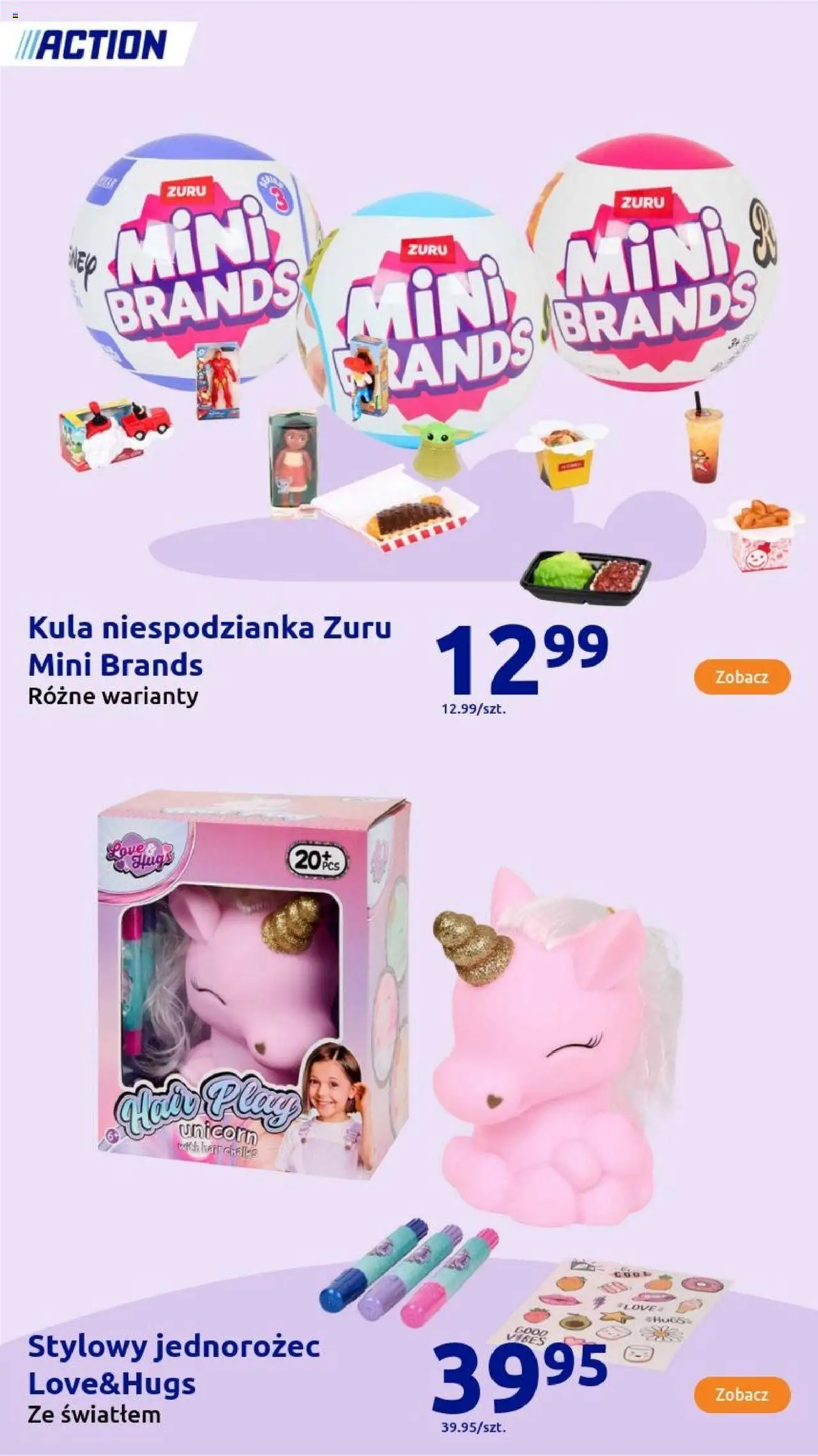 Action Gazetka - Presents od 15.10.2025 | Strona: 102 | Produkty: Jednorożec